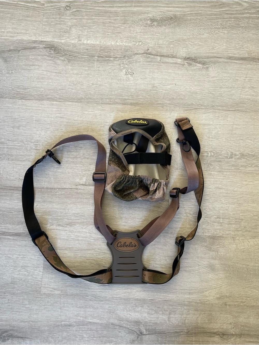 Cabela's Brown and Black Camouflage Chest Harness